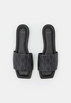 HUGO LOLA SLIDE - Mules - Black -Pas Cher Hugo Boutique 00e7e17873b64326904584b3cf78c634