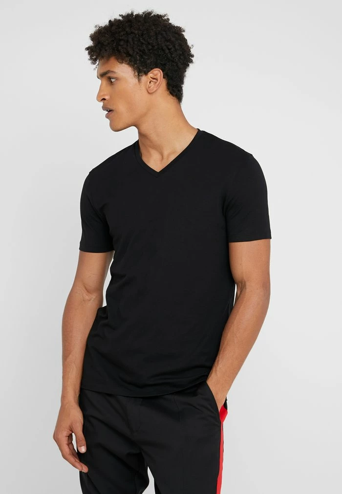 HUGO 2 PACK - T-shirt Basique - Black/white 4 HUGO 2 PACK - T-shirt Basique - Black/white – Image 4