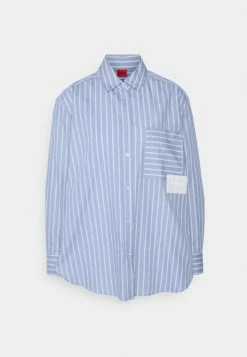 HUGO ELODINA - Blouse - Medium Blue -Pas Cher Hugo Boutique 02708c2ce77141858cb39519663d1c6a