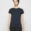 HUGO THE PLAIN TEE - T-shirt Basique - Open Blue