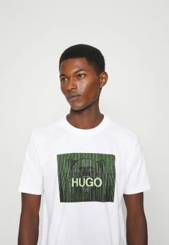 HUGO DINTAGE - T-shirt Imprimé - White -Pas Cher Hugo Boutique 037fd9268ab14df39b1be4b892fb0753