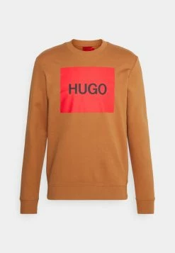 HUGO DURAGOL - Sweatshirt - Medium Brown