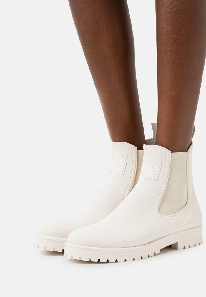 HUGO TABITA RAIN BOOTIE - Bottes En Caoutchouc - Off-white 1 HUGO TABITA RAIN BOOTIE - Bottes En Caoutchouc - Off-white