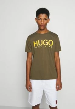 HUGO DOLIVE - T-shirt Imprimé - Green