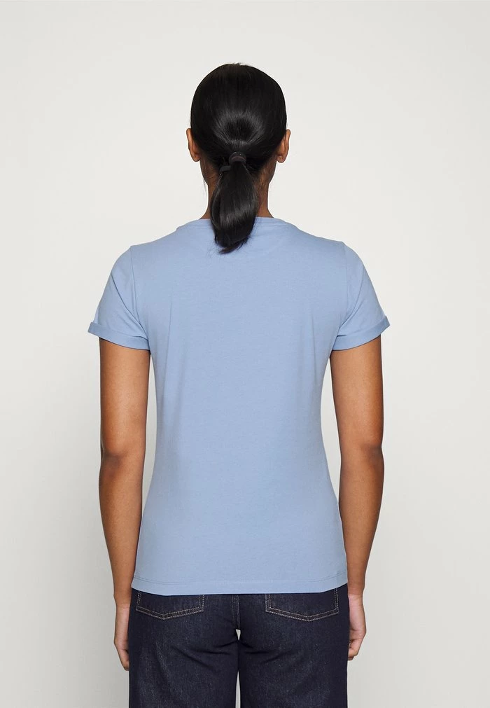 HUGO THE SLIM TEE - T-shirt Imprimé - Medium Blue 3 HUGO THE SLIM TEE - T-shirt Imprimé - Medium Blue – Image 3