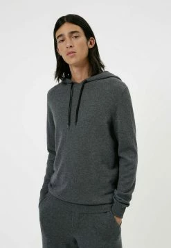 HUGO STUUR - Sweat à Capuche - Dark Grey