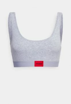 HUGO BRALETTE LABEL - Brassière - Medium Grey