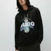 HUGO Sweat à Capuche - Black