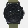 HUGO RELAX - Montre - Green/black