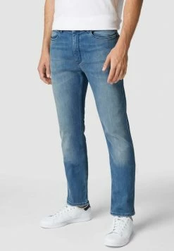 HUGO SLIM FIT - Jean Slim - Hellblau