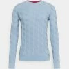 HUGO SWEAVER - Pullover - Medium Blue