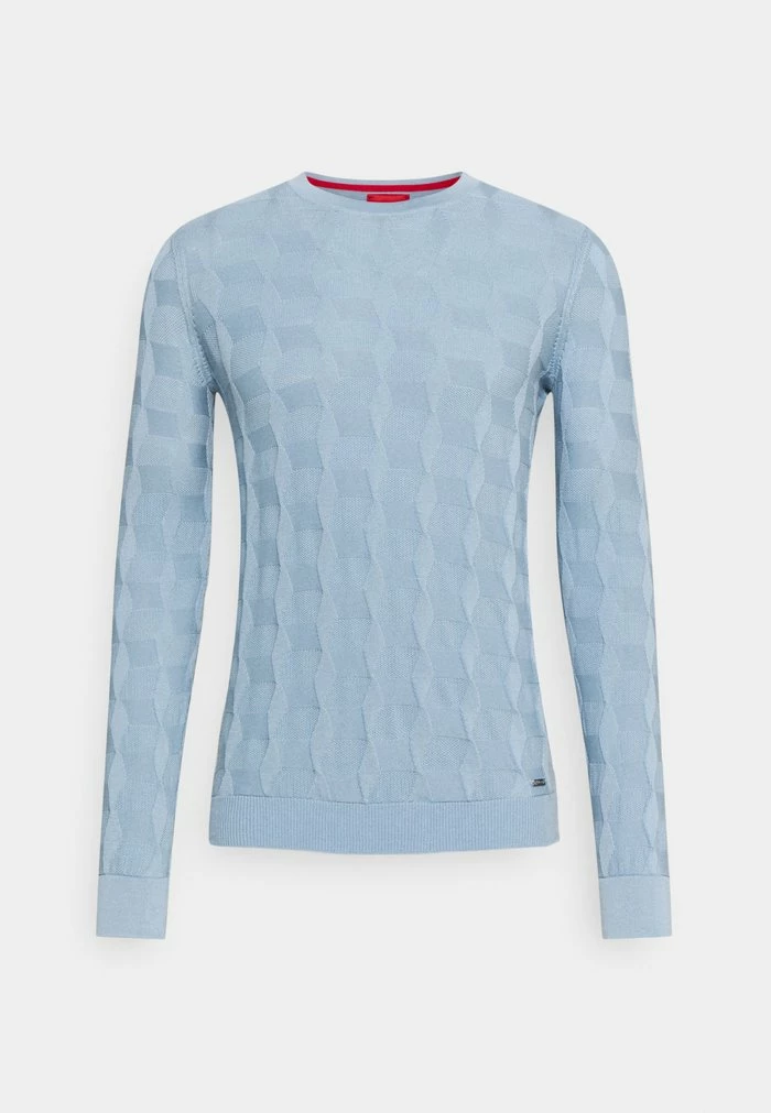 HUGO SWEAVER - Pullover - Medium Blue 1 HUGO SWEAVER - Pullover - Medium Blue