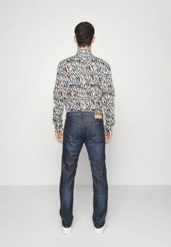 HUGO Jean Droit - Navy -Pas Cher Hugo Boutique 0f7fc7a9815242f8a6b9a2752f825eea