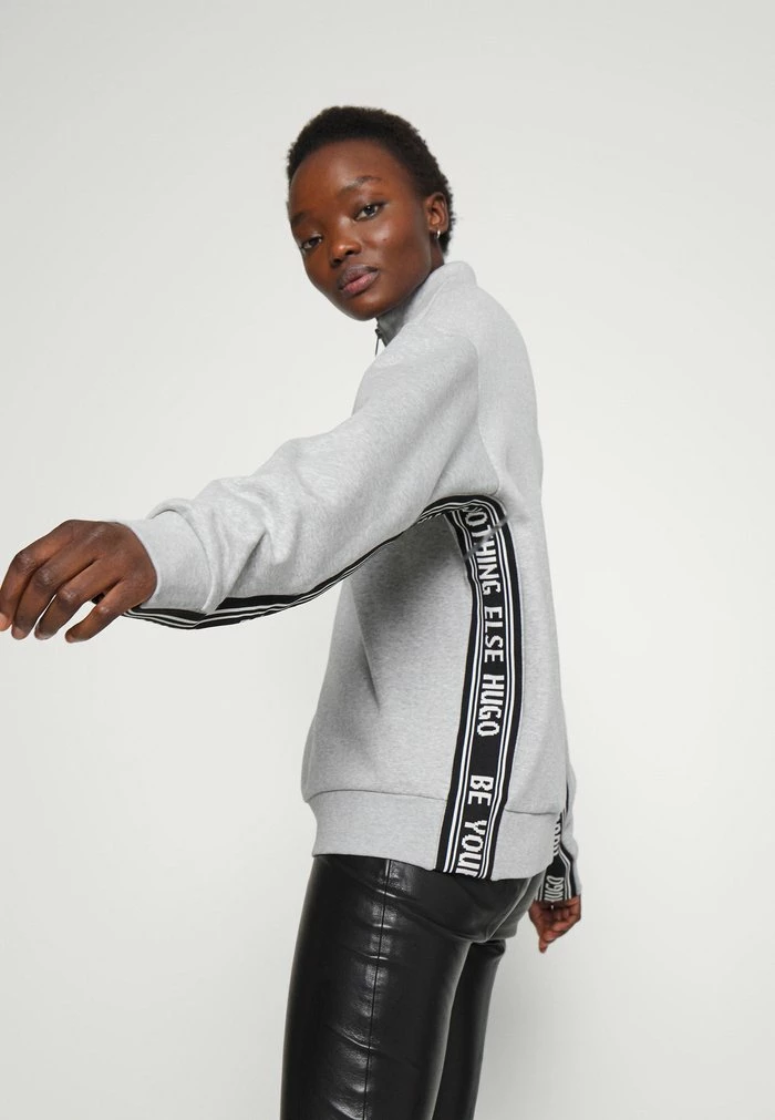 HUGO DALICIA - Sweatshirt - Medium Grey 4 HUGO DALICIA - Sweatshirt - Medium Grey – Image 4
