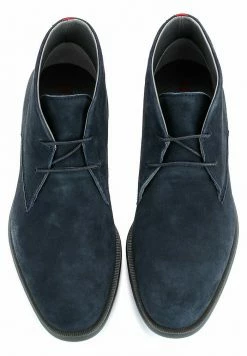 HUGO Bottines à Lacets - Dark Blue -Pas Cher Hugo Boutique 129a5bd1286d4549b183038647dccb7a