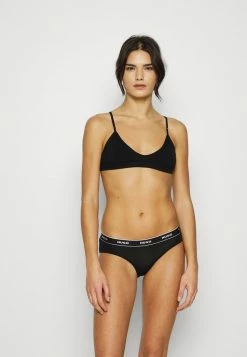 HUGO TRIPLET BRIEF STRIPE 3 PACK - Slip - Black