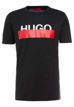 HUGO DOLIVE - T-shirt Imprimé - Black -Pas Cher Hugo Boutique 15f73d84f43f4546bc7826cf03e3e408