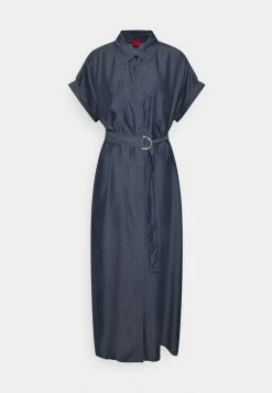 HUGO KANNI - Robe Chemise - Open Blue