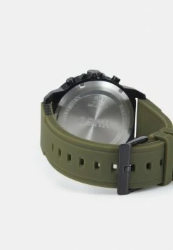 HUGO RELAX - Montre - Green/black -Pas Cher Hugo Boutique 1c9bb4de0ae14bb7ba4882c7da687802
