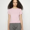 HUGO THE PLAIN TEE - T-shirt Basique - Open Pink