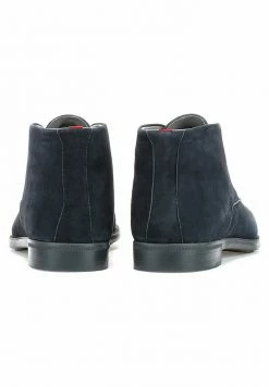 HUGO Bottines à Lacets - Dark Blue -Pas Cher Hugo Boutique 1d8f0a2ea84e4894bca10ef6d5b2f320
