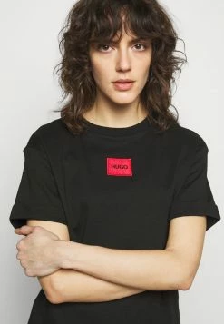 HUGO NEYLETE REDLABEL - Robe En Jersey - Black -Pas Cher Hugo Boutique 1dbdd8f3d0ef4da0a1542207faf61df7