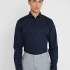 HUGO ERRIKO EXTRA SLIM FIT - Chemise Classique - Navy
