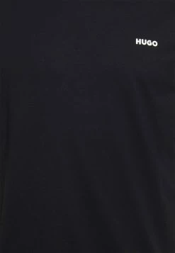 HUGO DERO - T-shirt Basique - Black -Pas Cher Hugo Boutique 1f747cf861d048e0b246a24197fd0322