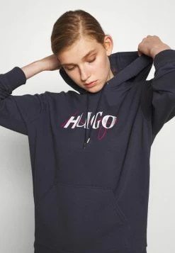 HUGO DASARA - Sweatshirt - Dark Blue -Pas Cher Hugo Boutique 22d3526474c44e65a54dbb8af12fce8a