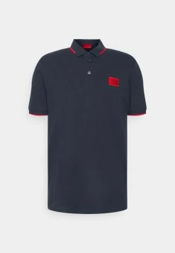 HUGO DERESINO - Polo - Dark Blue 12 HUGO DERESINO - Polo - Dark Blue -Pas Cher Hugo Boutique 2374eeff0e0f48759ebcc3997394ecf7