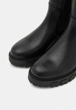 HUGO AXEL CHELSEA BOOT - Bottes à Plateau - Black -Pas Cher Hugo Boutique 25a85d068a9541939e5a6eee4a989e36