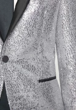 HUGO ARTI - Blazer - Silver -Pas Cher Hugo Boutique 263f027401b94790b6458697c7461d31