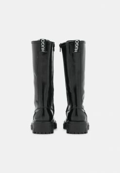 HUGO AXEL MID BOOT - Bottes à Lacets - Black -Pas Cher Hugo Boutique 275d0ab8bc6d454c9906981a46af55b6