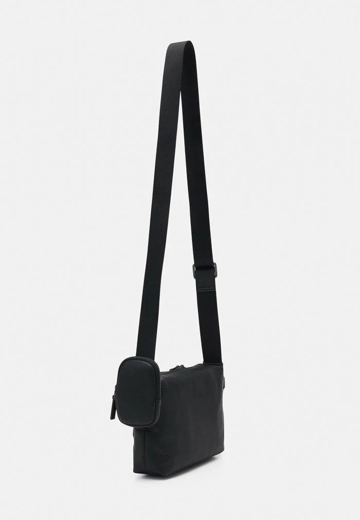 HUGO RILEY MESSENGER UNISEX - Sac Bandoulière - Black 2 HUGO RILEY MESSENGER UNISEX - Sac Bandoulière - Black – Image 2