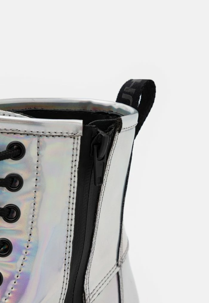 HUGO AXEL BOOTIE - Bottines à Lacets - Silver-coloured 7 HUGO AXEL BOOTIE - Bottines à Lacets - Silver-coloured – Image 7