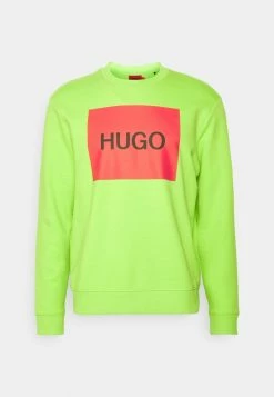 HUGO DURAGOL - Sweatshirt - Bright Green -Pas Cher Hugo Boutique 2c323c323ac14e059a3151c9184fb46d