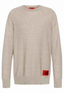 HUGO SLINT_NONDYE - Sweatshirt - Light Beige -Pas Cher Hugo Boutique 2e17c0bd4cec40518dd41440baebd267