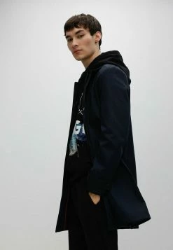HUGO MAREC - Manteau Court - Dark Blue -Pas Cher Hugo Boutique 2e395db75a984bcb9e19c26966d9d420