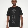 HUGO DARLON - T-shirt Imprimé - Black