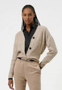 HUGO SORELLETA - Gilet - Light Pastel Brown