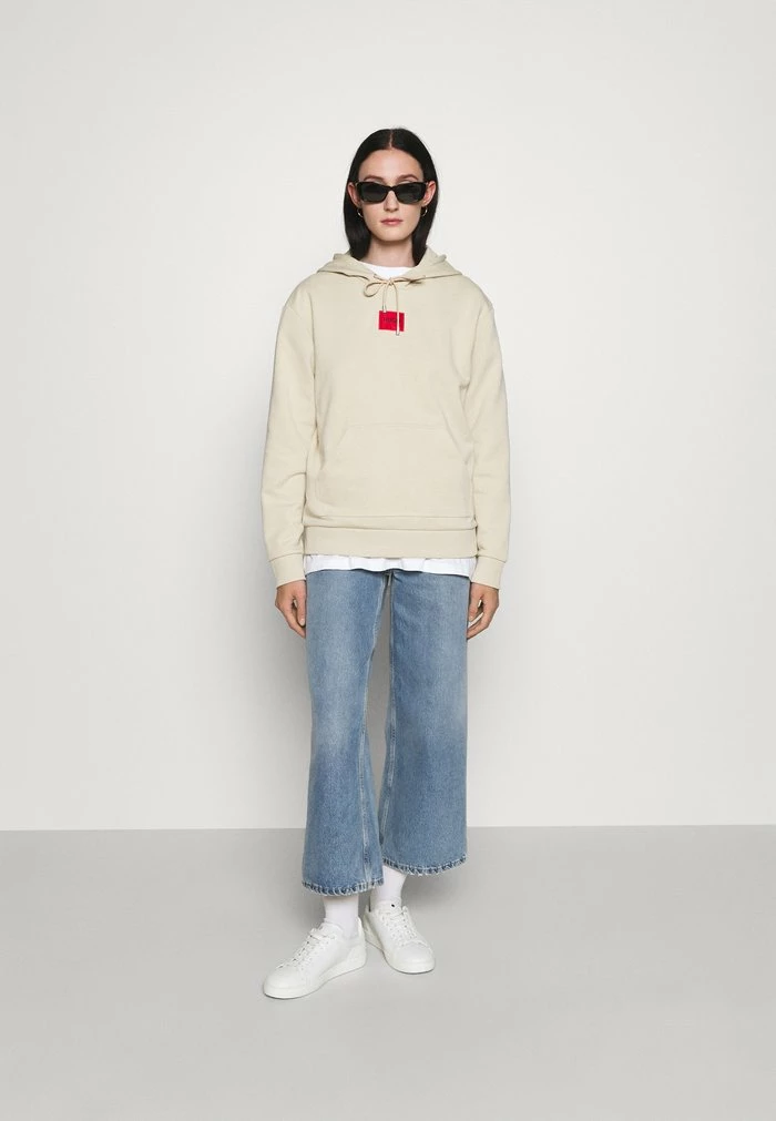 HUGO DASARA RED LABEL - Sweat à Capuche - Light Beige 2 HUGO DASARA RED LABEL - Sweat à Capuche - Light Beige – Image 2