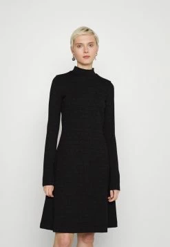 HUGO DASERINA - Robe Pull - Black