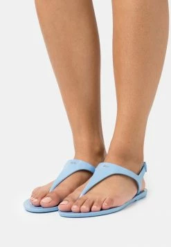 HUGO EMMA FLAT - Tongs - Light/pastel Blue