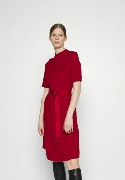 HUGO DARFIA - Robe En Jersey - Dark Red