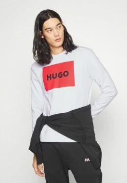 HUGO DURAGOL - Sweatshirt - Weiss -Pas Cher Hugo Boutique 3ad2caeab05042b6ade420f49d356d23