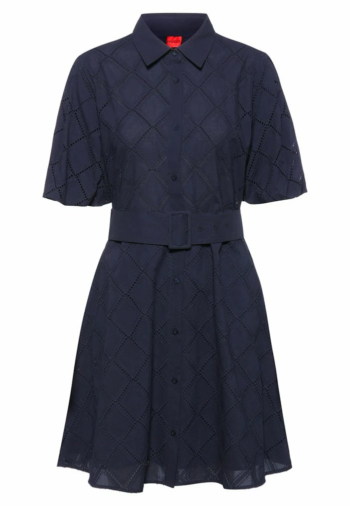 HUGO Robe Chemise - Dark Blue 6 HUGO Robe Chemise - Dark Blue – Image 6