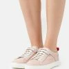 HUGO MAYFAIR LACEUP - Baskets Basses - Light Beige