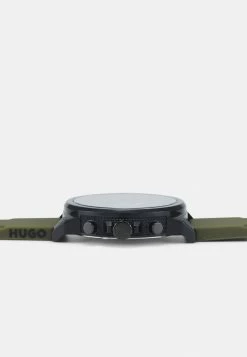 HUGO RELAX - Montre - Green/black -Pas Cher Hugo Boutique 3f4124457ce24be3a65af7502eed8cab