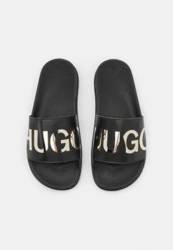 HUGO TIME OUT - Mules - Black 11 HUGO TIME OUT - Mules - Black -Pas Cher Hugo Boutique 3fa1d704903840bcb80f9916d55f9988