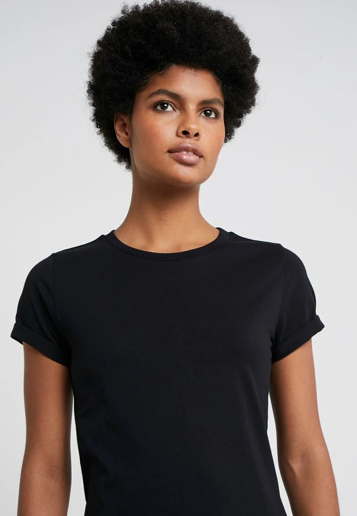 HUGO THE PLAIN TEE - T-shirt Basique - Black 4 HUGO THE PLAIN TEE - T-shirt Basique - Black – Image 4